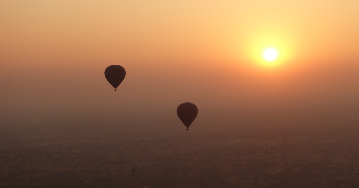 Oplev at flyve i varmluftballon