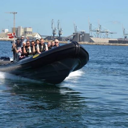 Fortællinger om Ringenes Herre fra RIB-båd med Mai-Event