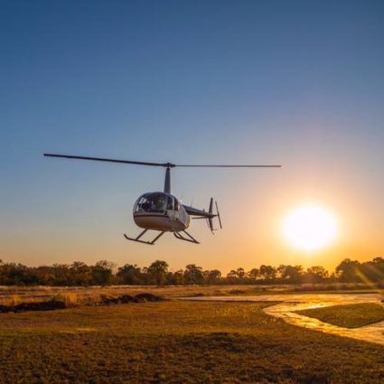 Privat helikoptertur i Sydjylland med Sima Helikopter