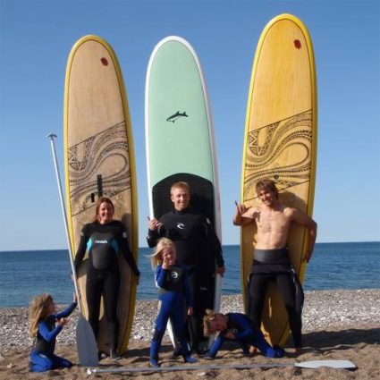 Prøv SUP-surfing i Cold Hawaii