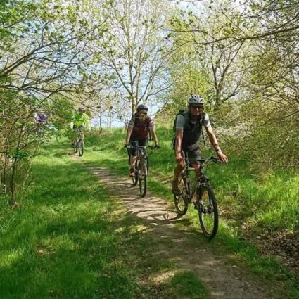Smag Mols Bjerge på mountainbike med Karpenhøj Naturcenter