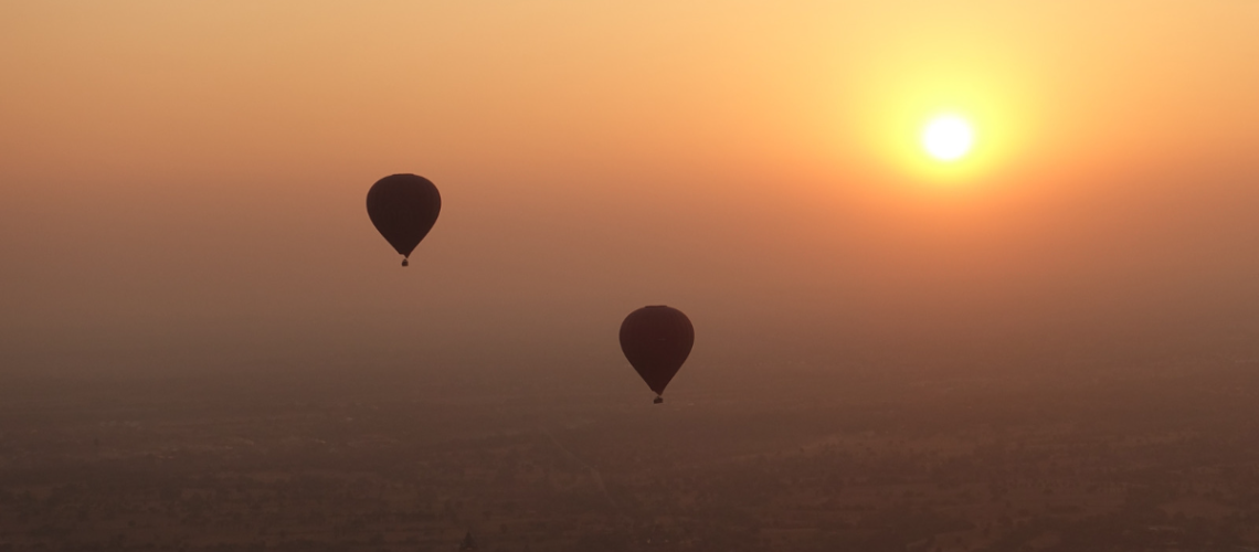 Oplev at flyve i varmluftballon